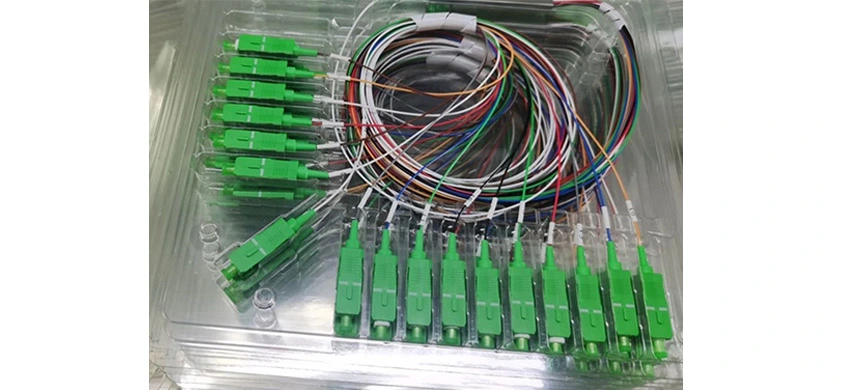 Glasvezel Mini Stalen Buis PLC Splitter 1x16 SCAPC