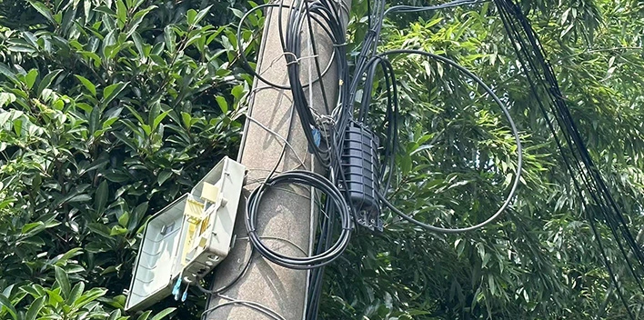 Glasvezeloplossing voor telecommunicatie