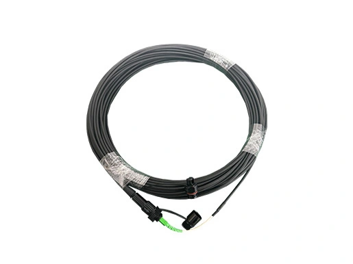 vooraf aangesloten mini SC dropkabel met OptiTap connector 01
