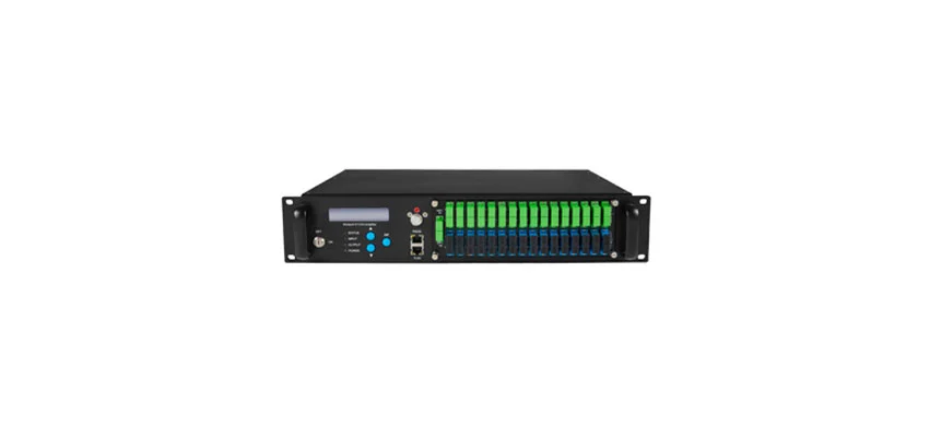 16 uitgangen 1550nm EDFA WDM XGS PON