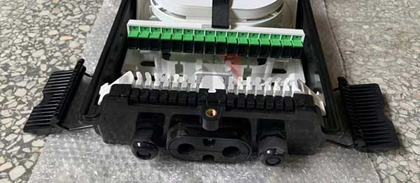 16 core fiber optic termination box 16-aderige glasvezelafsluitdoos