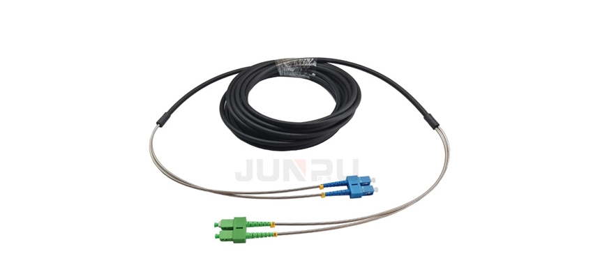7,0mm Duplex Buiten Gepantserd Gyfjh-type Dropkabel Patchkabel