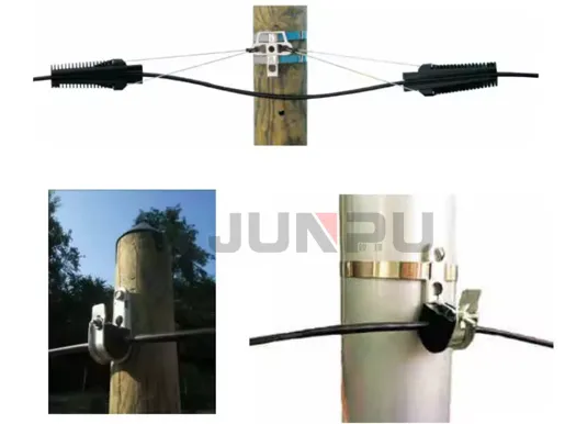 glasvezel eindspanningklem, verankeringsklem, wigvormige ophangklem voor ADSS Cable Company