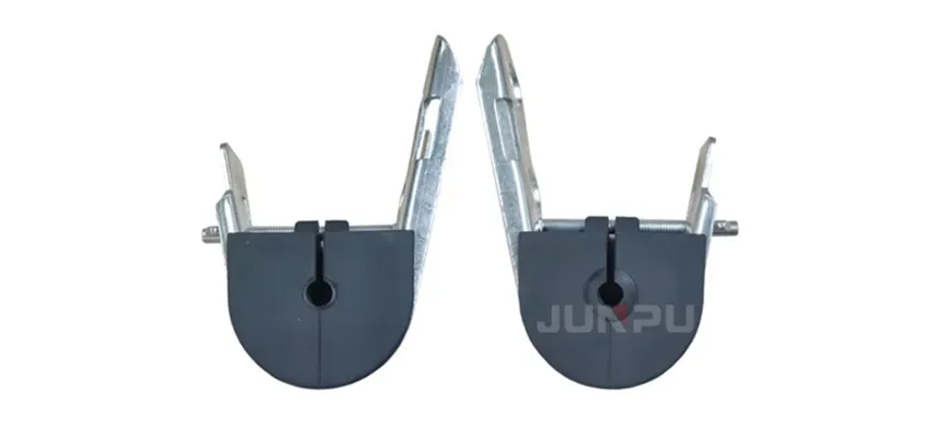 Haak J-type spanningspaal draadkabelklem clip FTTH ophanging tensor aluminium klem
